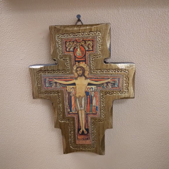 SAN DAMIANO FRANCISCAN CRUCIIX, NEW - Picture 1 of 5